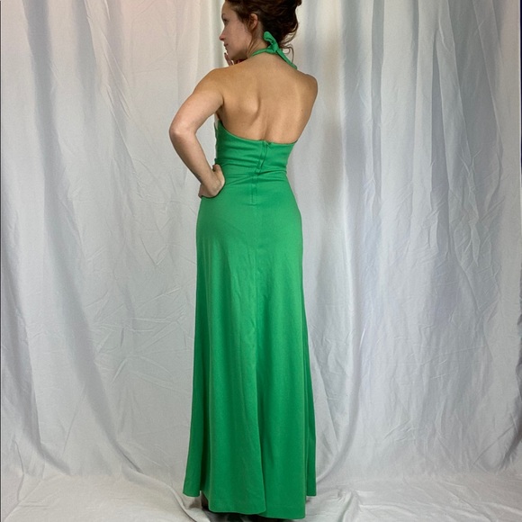 Vintage 1970’s Maxi Dress. Disco Era Joyce Palmer - Picture 2 of 8
